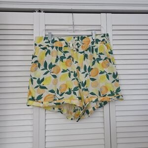 Old Navy Citrus Print High Waist Women's Shorts